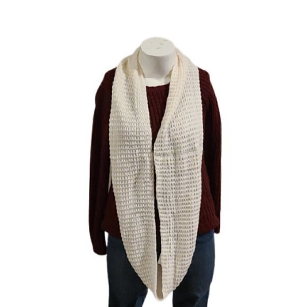 [Target] White Infinity Scarf - Picture 2 of 4